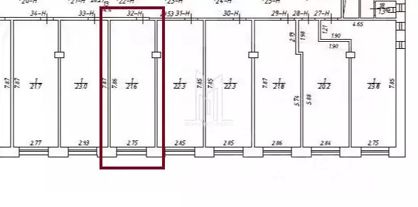 Офис в Санкт-Петербург Дачный просп., 17К2 (22 м) - Фото 2