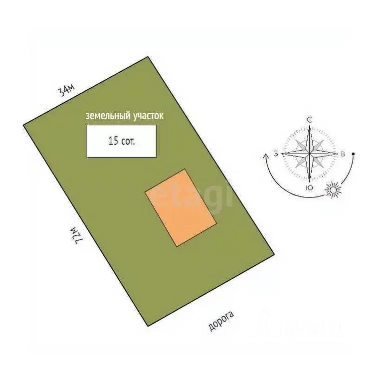 Дом в Вологодская область, Сямженский муниципальный округ, д. ... - Фото 2