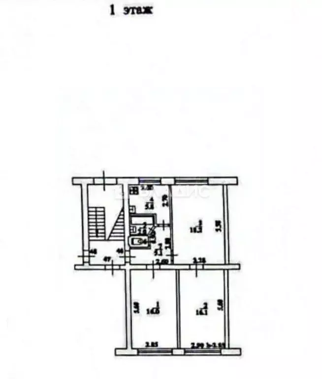 3-к кв. Краснодарский край, Новороссийск ул. Луначарского, 12 (64.1 м) - Фото 1