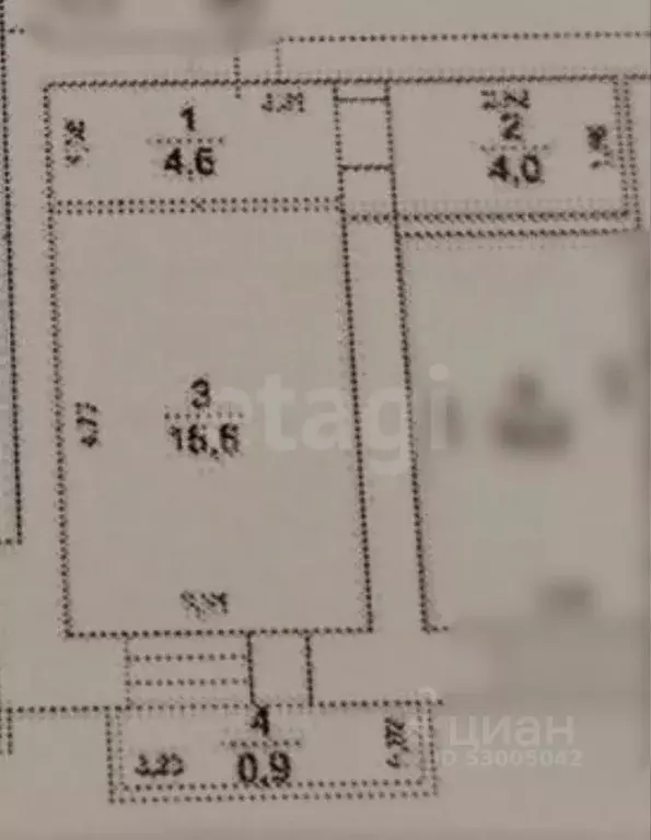 Студия Забайкальский край, Чита ул. Богомягкова, 2к3 (24.2 м) - Фото 2