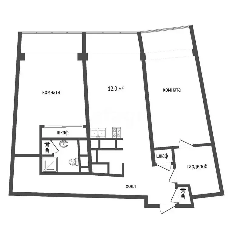 2-комнатная квартира: Москва, Херсонская улица, 43 (94 м) - Фото 0