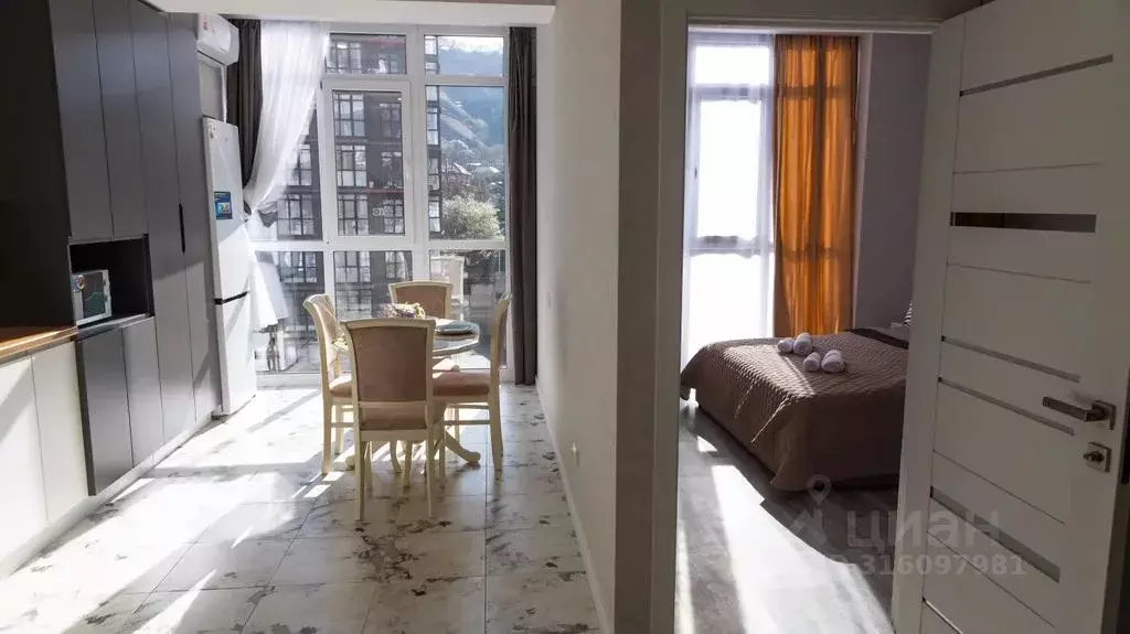 1-к кв. Ставропольский край, Кисловодск ул. Декабристов, 36к3 (40.0 м) - Фото 1