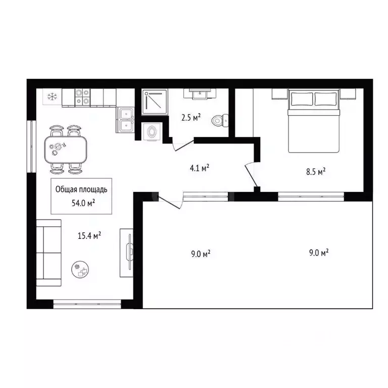 Дом в Новосибирская область, Мошковский район, Индия кп ул. Афанасия ... - Фото 2