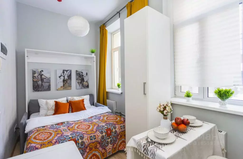 Студия Москва Клинская ул., 8С1 (27.0 м) - Фото 1