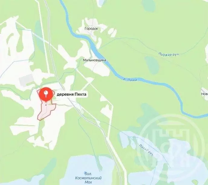 Участок в Ленинградская область, Тихвинский район, Горское с/пос, д. ... - Фото 2