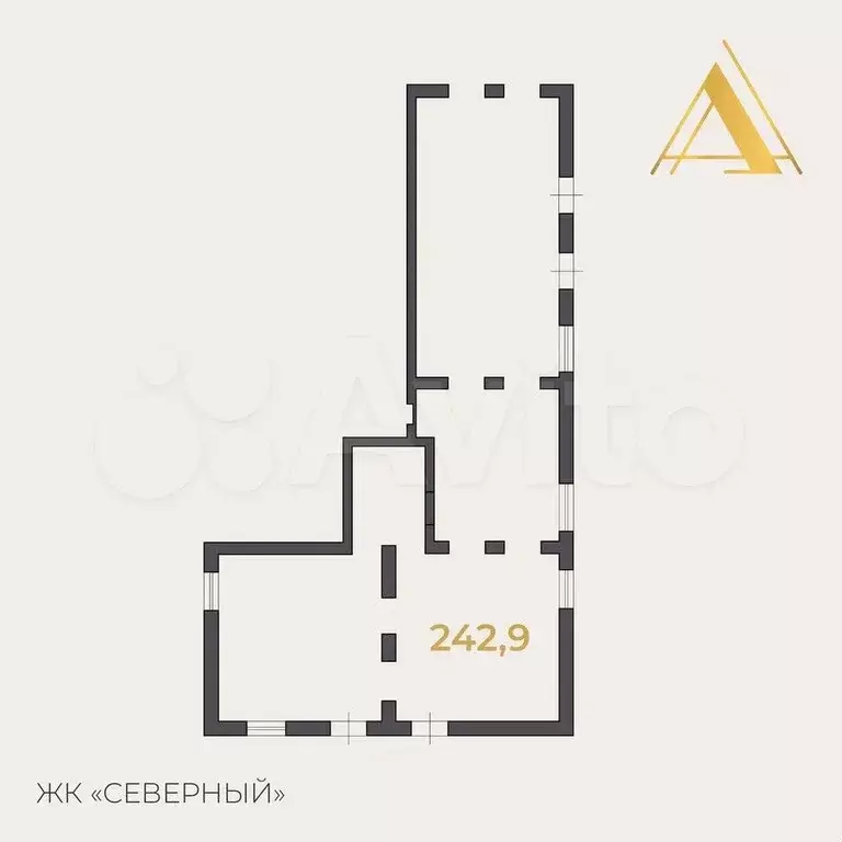 Продам помещение свободного назначения, 242.9 м - Фото 1