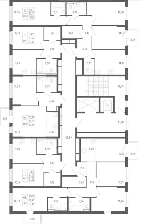 3-к кв. Тюменская область, Тюмень ул. Юрия Рогачева, 9к1 (71.14 м) - Фото 1