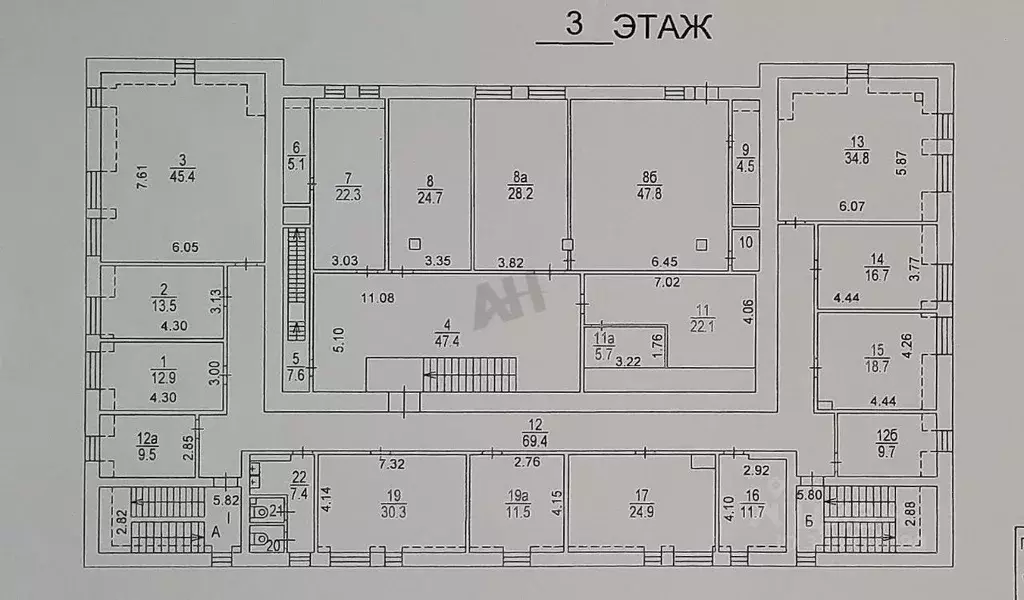 Офис в Москва ул. Кедрова, 21К1 (1252 м) - Фото 0