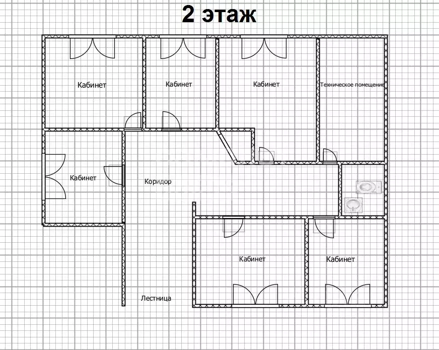 Офис в Приморский край, Владивосток ул. Шепеткова, 8 (145 м) - Фото 2