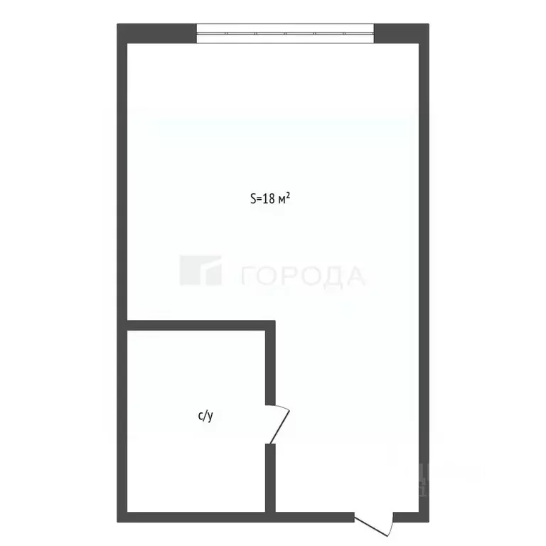 Студия Алтайский край, Барнаул ул. Эмилии Алексеевой, 70 (18.0 м) - Фото 2