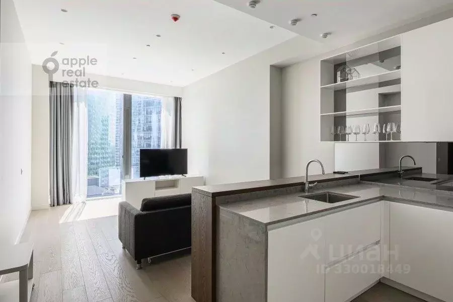2-к кв. Москва 1-й Красногвардейский проезд, 22с1 (62.0 м) - Фото 2