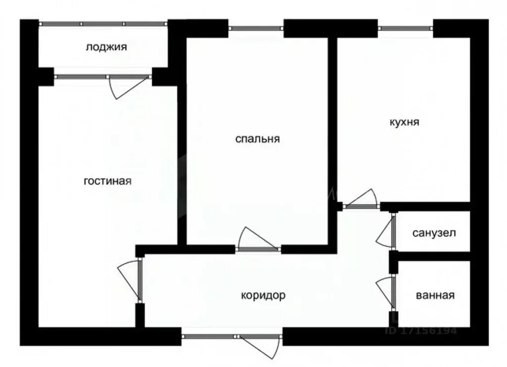 2-к кв. Тюменская область, Тюменский район, с. Онохино ул. Мира, 12 ... - Фото 1