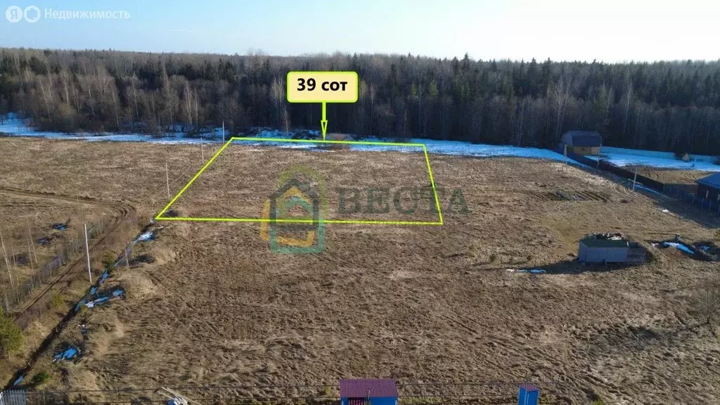 Участок в Мшинское сельское поселение, садоводческий массив Дивенская ... - Фото 1