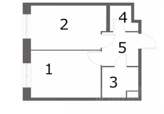 Свободной планировки кв. Москва Летниковская ул., 6к2 (43.0 м) - Фото 2