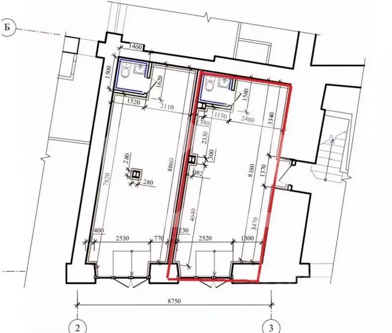 Торговая площадь в Москва ул. Фридриха Энгельса, 23С3 (33 м) - Фото 2