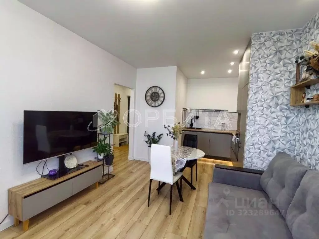 1-к кв. Тюменская область, Тюменский муниципальный округ, д. Дударева ... - Фото 2