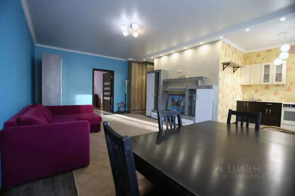 2-к кв. Омская область, Омск ул. Перелета, 26 (65.5 м) - Фото 1