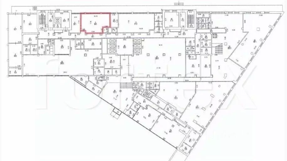 Офис в Москва Новодмитровская ул., 2Б (60 м) - Фото 1