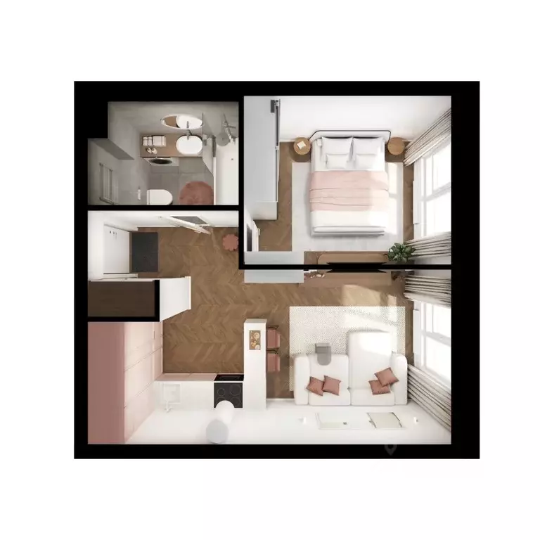 1-к кв. Московская область, Красногорск городской округ, пос. ... - Фото 1