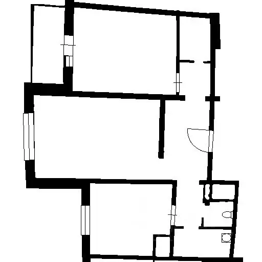 2-к кв. Нижегородская область, Нижний Новгород ул. Родионова, 29 (66.4 ... - Фото 2