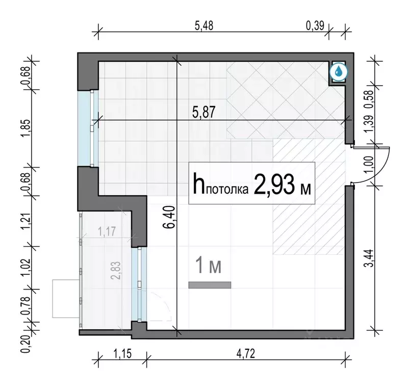 1-к кв. Московская область, Пушкино Новое Пушкино мкр,  (32.2 м) - Фото 1