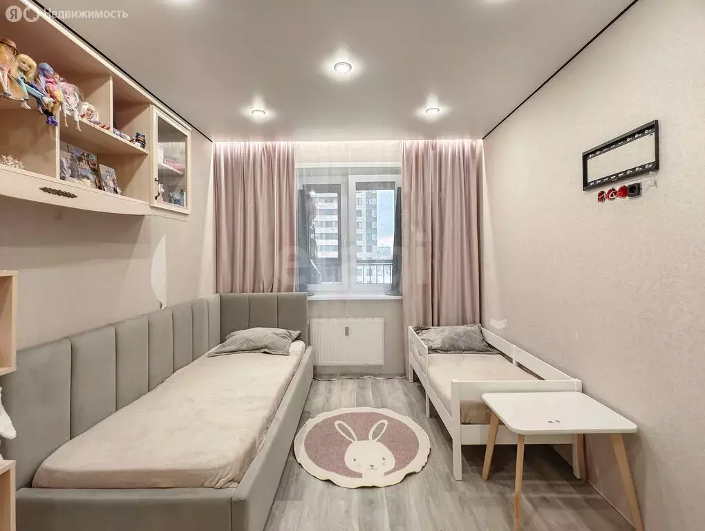 2-комнатная квартира: Тюмень, Алматинская улица, 12 (65 м) - Фото 2