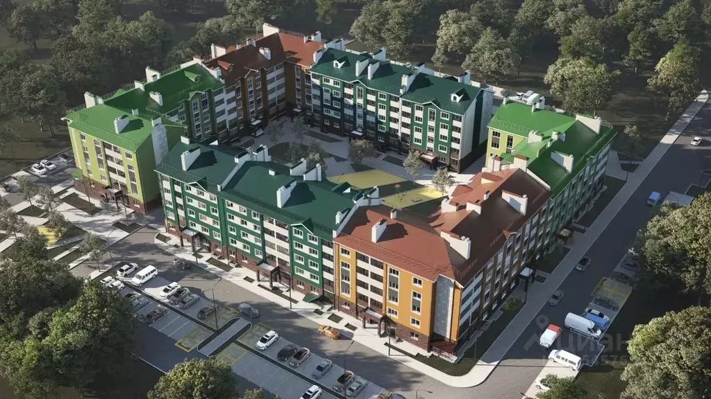 1-к кв. Тульская область, Тула Новая Тула мкр,  (33.47 м) - Фото 1