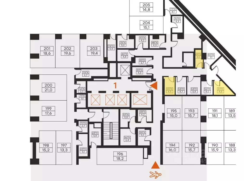 Гараж в Москва Озерная ул., 1к1/1 (5 м) - Фото 2