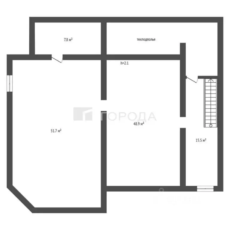 Торговая площадь в Кемеровская область, Калтан ул. Горького, 24Б (273 ... - Фото 2