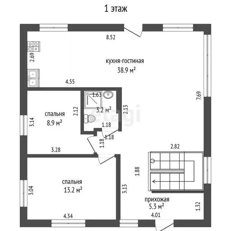 Дом в Тюмень, Изобильная улица (212.3 м) - Фото 2