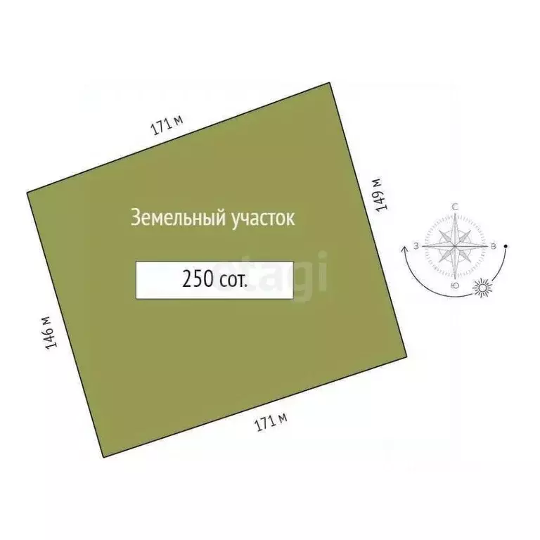 Участок в Брянская область, Выгоничский район, Хмелевское с/пос, пос. ... - Фото 1