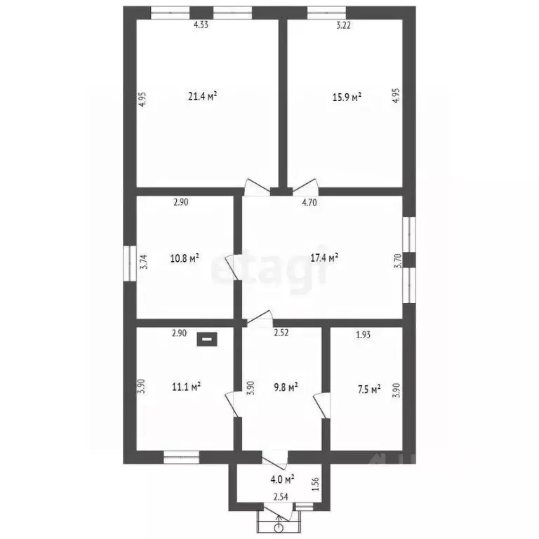 Дом в Воронежская область, Борисоглебск ул. Льва Толстого, 38 (94 м) - Фото 1