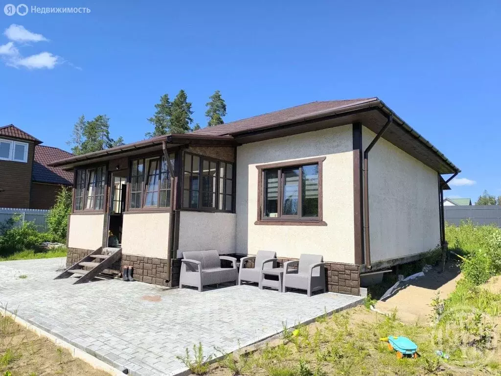 Дом в городской посёлок Рощино, Линдуловская улица, 19 (99.4 м) - Фото 1