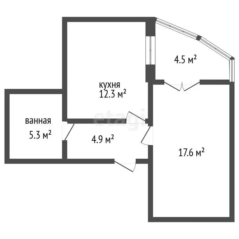 1-комнатная квартира: Воронеж, улица 9 Января, 68к2 (40.2 м) - Фото 1