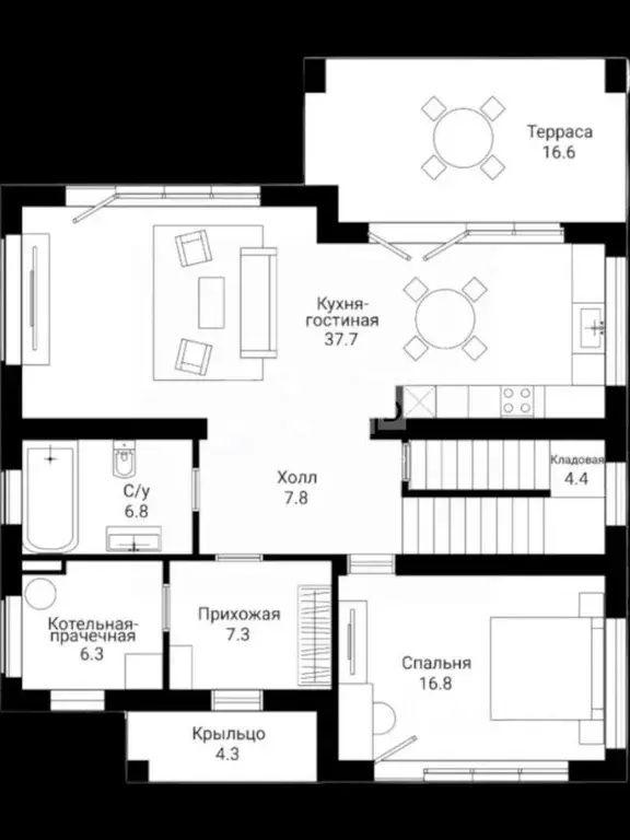 Коттедж в Москва № 177 кв-л, 327 (190 м) - Фото 2