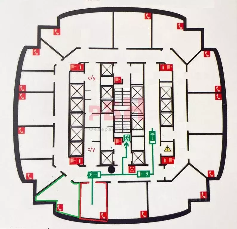 Офис в Свердловская область, Екатеринбург ул. Малышева, 51А (44 м) - Фото 2