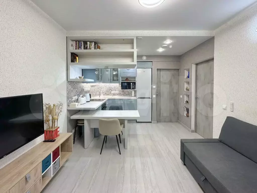 1-к. квартира, 37 м, 7/9 эт. - Фото 1