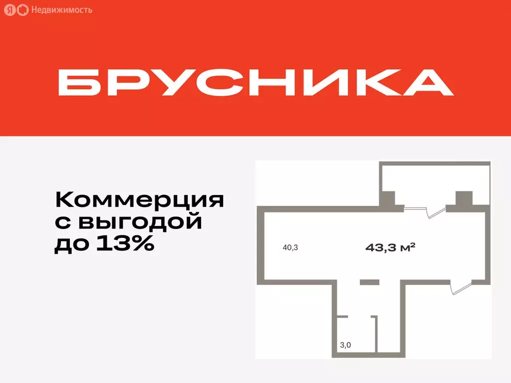 Помещение свободного назначения (43.25 м) - Фото 0