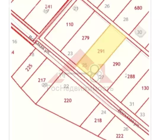 Участок в село Новобусино, Восьмая улица, 25 (24 м) - Фото 1