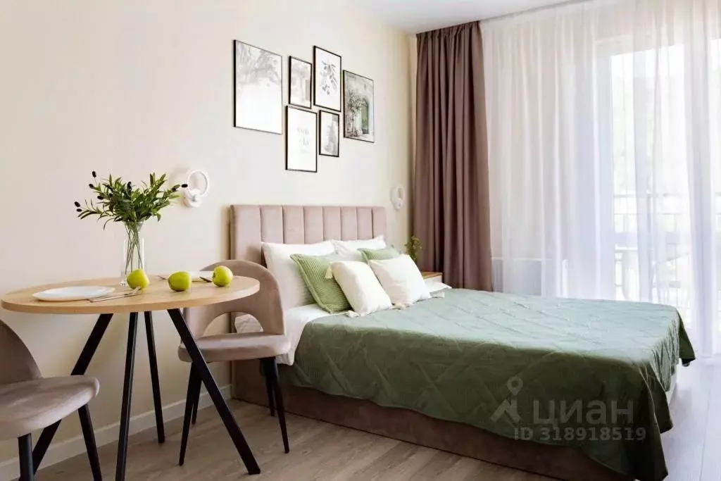1-к кв. Краснодарский край, Сочи ул. Искры, 88к3 (28.0 м) - Фото 0