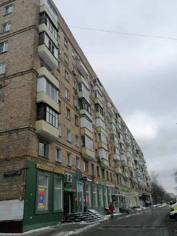 1-к кв. Москва ул. Симоновский Вал, 9 (34.0 м) - Фото 0