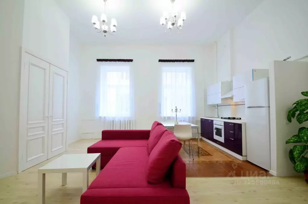 2-к кв. Санкт-Петербург ул. Рубинштейна, 11 (60.0 м) - Фото 1