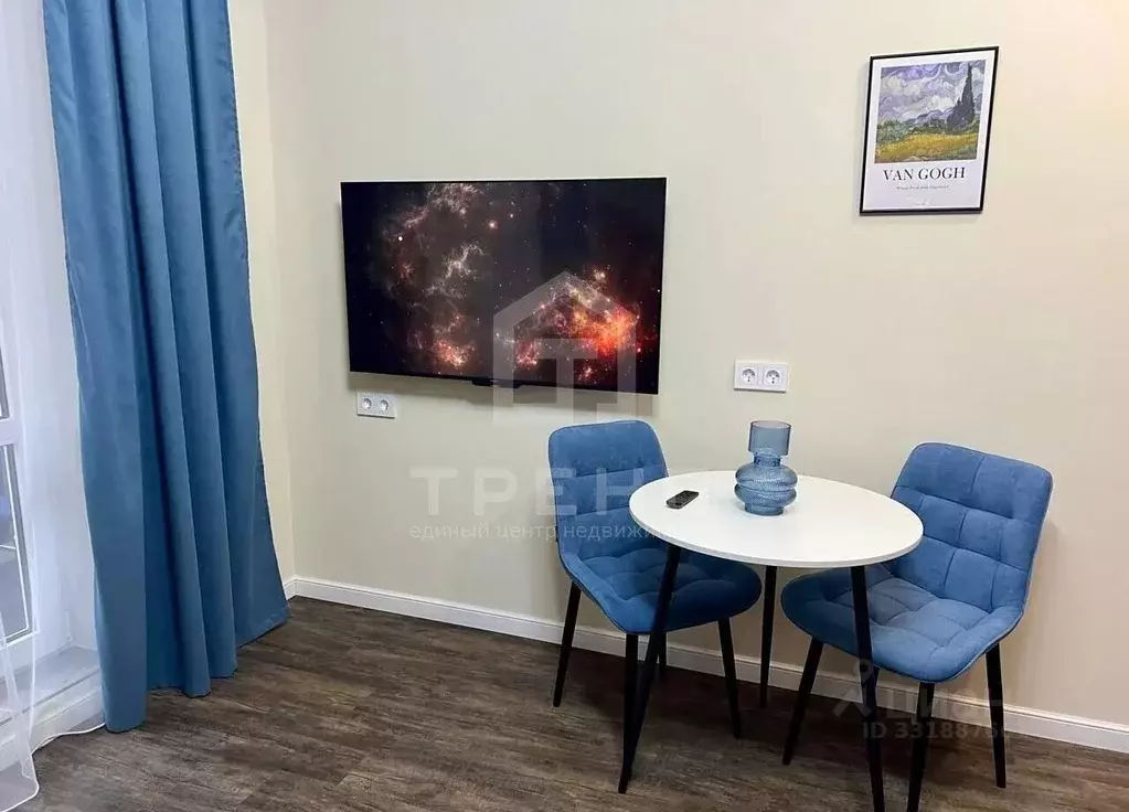 Студия Санкт-Петербург ул. Парфеновская, 7к1 (27.0 м) - Фото 2