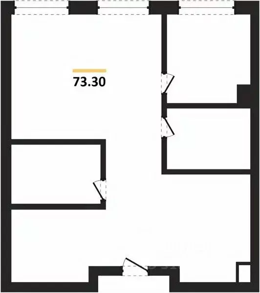 Помещение свободного назначения в Москва Дербеневская ул., 1 (73 м) - Фото 0