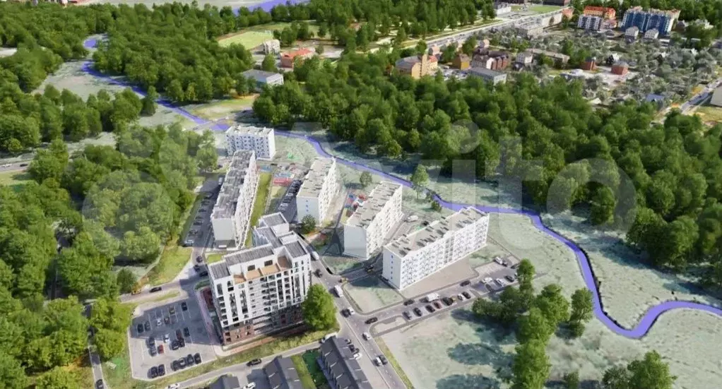 1-к. квартира, 28,5 м, 1/5 эт. - Фото 1