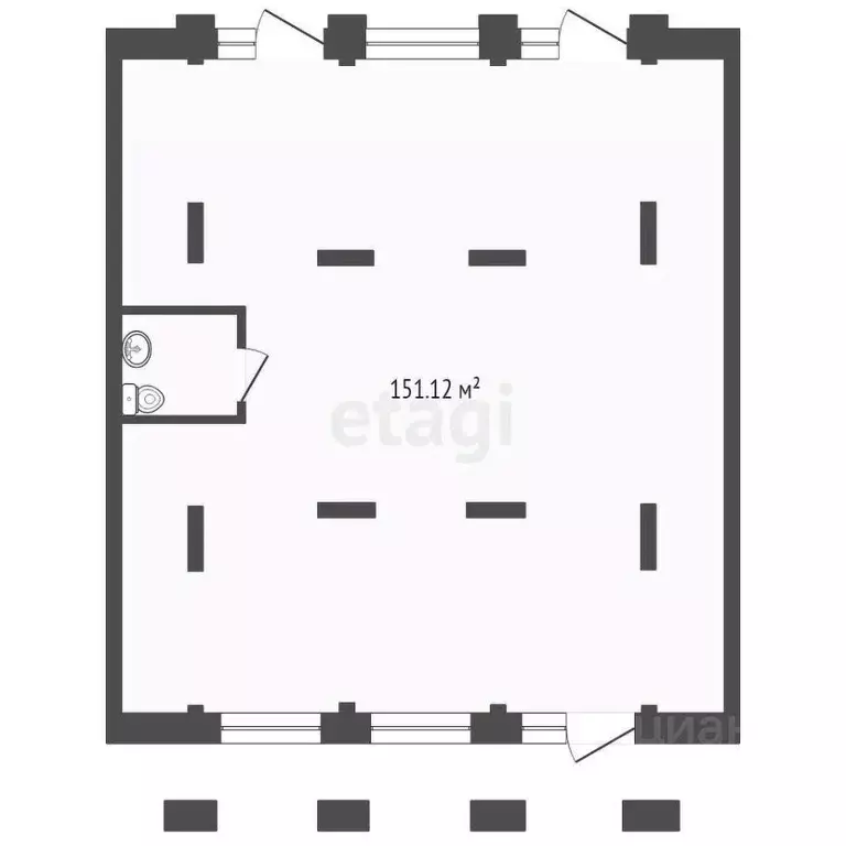Помещение свободного назначения в Тюменская область, Тюмень ул. ... - Фото 1