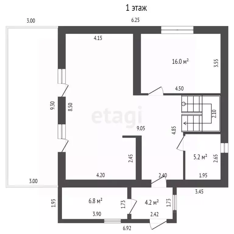 Дом в Севастополь ул. 5-я Комендорская, 11 (193 м) - Фото 1