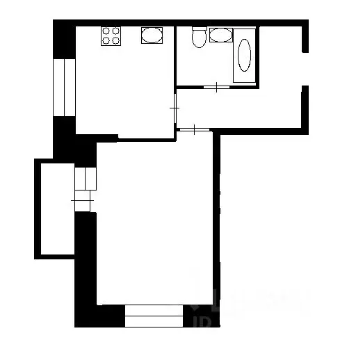 2-к кв. Москва Большая Марфинская ул., 4к3 (53.6 м) - Фото 1