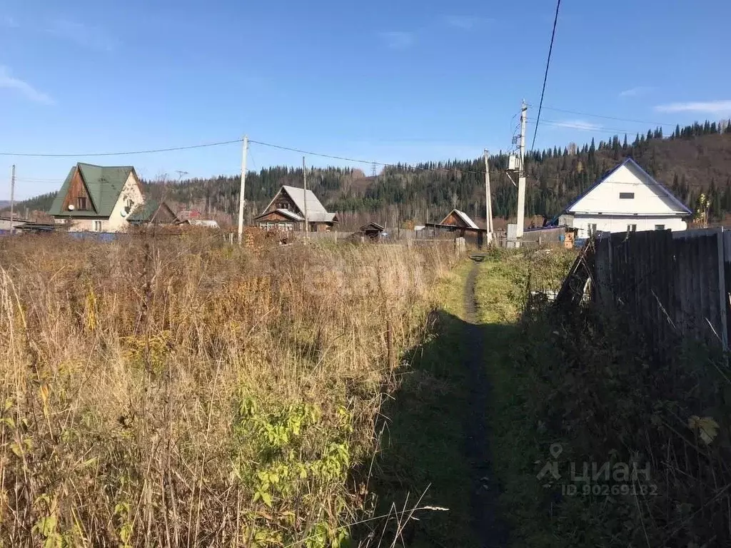 Участок в Кемеровская область, Мыски Красноярская ул. (11.8 сот.) - Фото 1