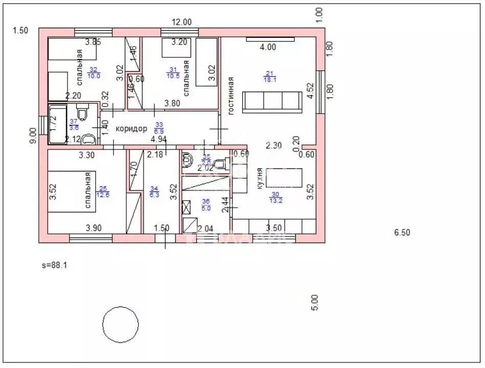 Дом в Элиста, Южная улица, 15 (100 м) - Фото 2